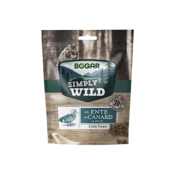 Recompense pentru pisici - Bogar Simply Wild - Rata - 60 g