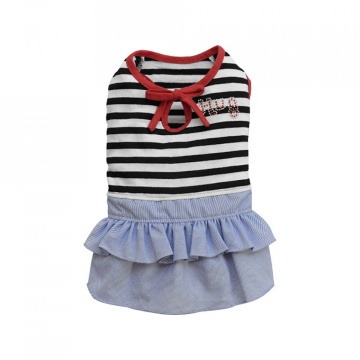 Rochita dungi alb cu negru - XL
