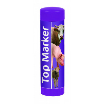 Top Marker Violet - 60ml - Creion pentru marcaj temporar la porci, ovine si bovine