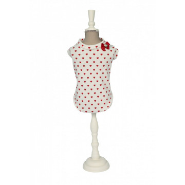 Tricou Lola - S - Alb