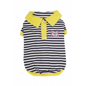 Tricou polo Ken - S - Galben