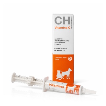 Vitamina C - 15ml - Supliment antioxidant lichid pentru caini si pisici