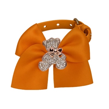 Zgarda Lovely Bear - 25cm - Portocaliu