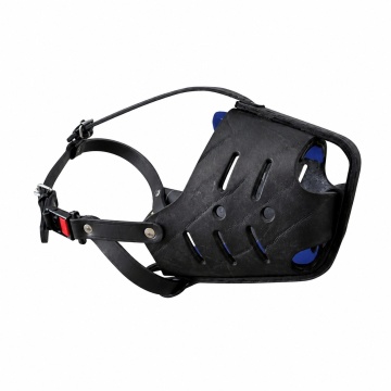 Botnita din piele si plasa metalica cu eliberare rapida - Julius K9 - Malinois