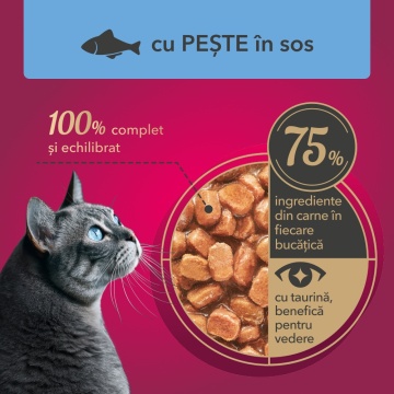 My Love Cat - Hrana umeda completa - Peste - 85g - Img 3