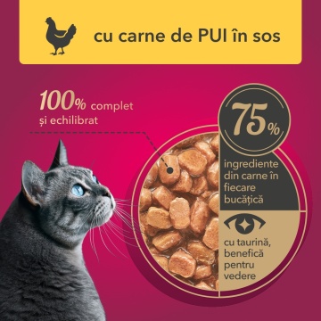 My Love Cat - Hrana umeda completa - Pui - 85g - Img 3