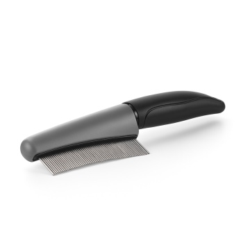 Pieptene dinti foarte desi pt. purici - Pisici - 20 cm