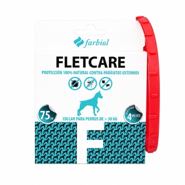 Zgarda antiparazitara - caini de talie mare - Fletcare