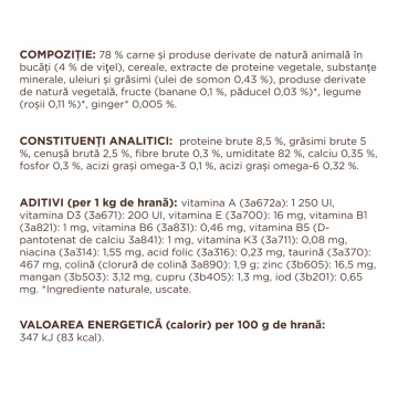 Club 4 Paws Cat - Hrana umeda premium - Vitel - 85g - Img 2