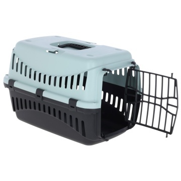 Cusca transport plastic - Bordo - 45 x 30 x 30 cm - Albastru - Img 3