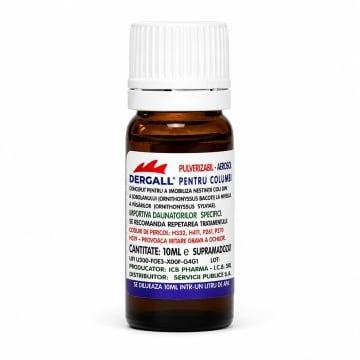 Dergall - 10ml - Solutie pentru deparazitare externa la gaini si adaposturi