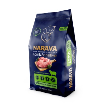 Narava Adult All Size - Hrana uscata premium - Miel - 15kg