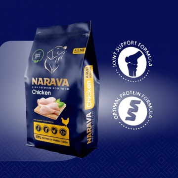 Narava Adult All Size - Hrana uscata premium - Pui - 15kg - Img 3