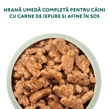 Optimeal Adult - Hrana umeda super-premium - Iepure si Afine - 100g - Img 3