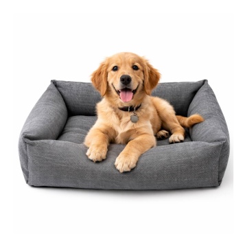 Patut pentru caini si pisici - Mono - Gri - 60x45x17cm