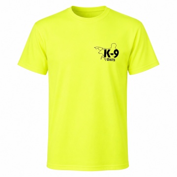 Tricou bumbac unisex - Julius K9 - Verde neon - XL