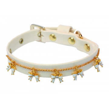 Zgarda Angeline - 25cm - Crem