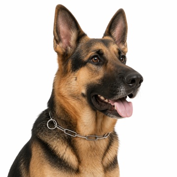 Zgarda dresaj, veriga lunga - 80cm