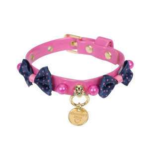 Zgarda Silvia - 25cm - Roz