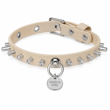 Zgarda Sparkling Stud - 25cm - Crem