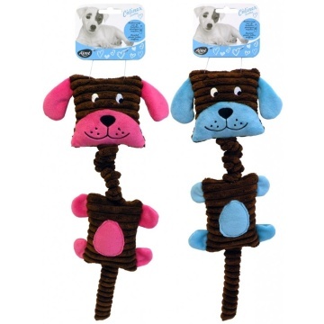 Jucarie de plus cu elastic, model catelus - 37cm