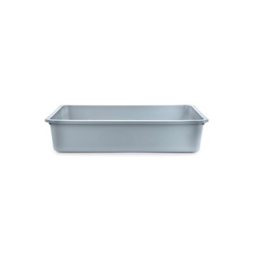 Litiera deschisa pentru pisici - Albastru - 42 x 33 x 9 cm
