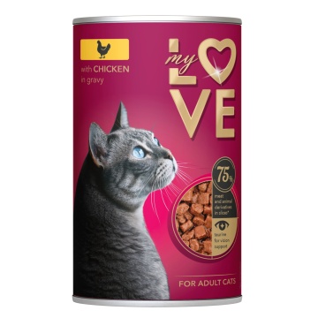 My Love Cat - Hrana umeda completa - Pui - 415g