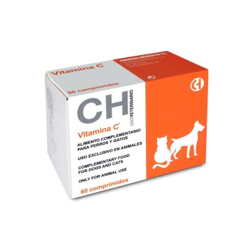 Vitamina C - 60cpr. - Supliment antioxidant pentru caini si pisici