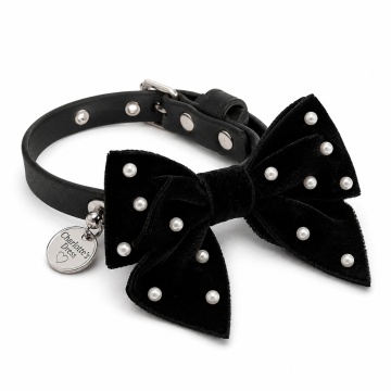Zgarda Sweet Pearl - 25cm - Negru