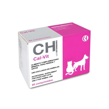 CAL-VIT - Calciu pentru caini si pisici - 60 cpr.