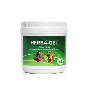 Herba-Gel - 100g - Gel revulsiv cu extracte vegetale pentru suport musculo-articular la animale