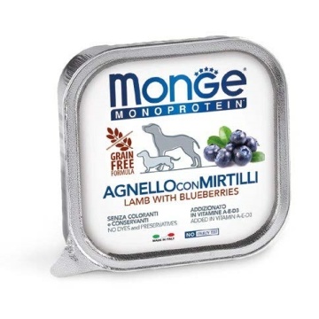 Monge Monoprotein Pate - Hrana umeda super-premium - Miel si Afine -150g