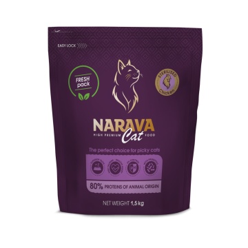 Narava High Premium Cat - Hrana uscata pentru pisici sterilizate - Pui - 1.5kg