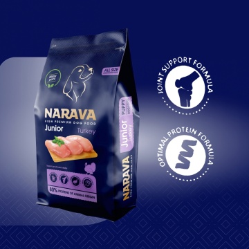 Narava Junior All Size - Hrana uscata premium - Curcan - 15kg - Img 2