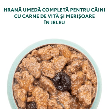 Optimeal Adult - Hrana umeda super-premium - Vita si Merisoare - 100g - Img 2