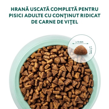 Optimeal Cat - Hrana uscata super-premium - Vitel - 700g - Img 3
