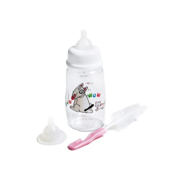 Set Biberon cu periuta - 140 ml