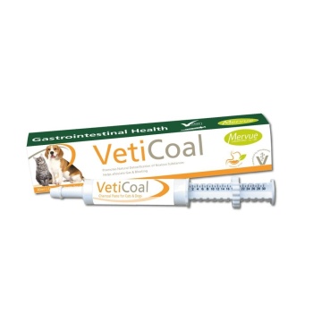 VetiCoal - 30ml - Pasta cu carbune activ pentru digestie la caini, pisici si animale mici