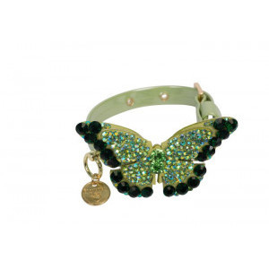 Zgarda Butterfly - 25cm - Verde