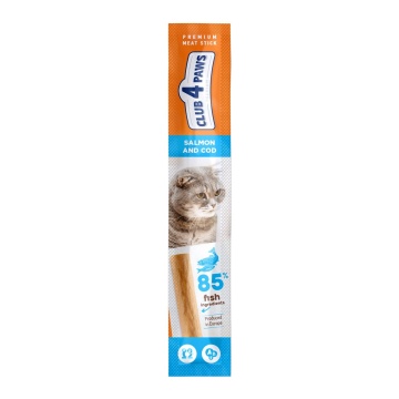 Club 4 Paws Cat Sticks - Somon si Cod - 5g