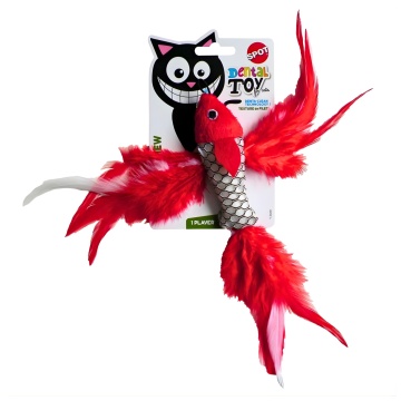 Jucarie dentitie pisici - Peste - 25x20x3 cm