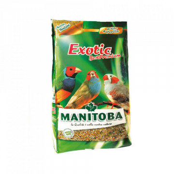 Manitoba Exotic Best Premium - Hrana completa pentru pasari - 1kg