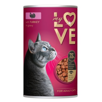 My Love Cat - Hrana umeda completa - Curcan - 415g