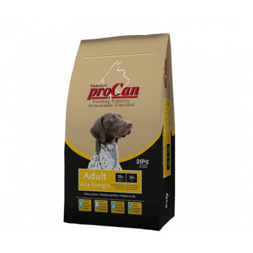 Procan Alta Energia - Hrana uscata completa - 20kg