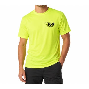 Tricou bumbac unisex - Julius K9 - Verde neon - XL - Img 2