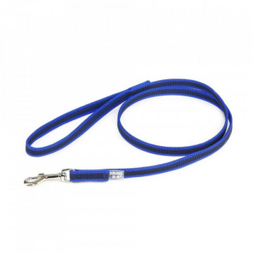 Lesa JK9 Color & Gray, antiderapanta, cu maner - 20mmx1.2m - Albastru
