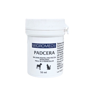 Micromed Vet Padcera - 50ml - Balsam pentru protectia pielii si pernutelor la animale