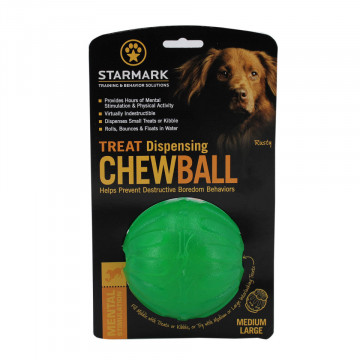 Minge distribuitoare Chew Ball Starmark - M-L - Verde - Img 1