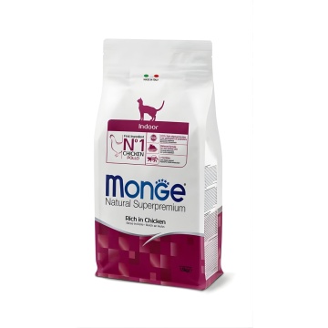 Monge Natural Superpremium Indoor Cat - Pui - 1.5kg