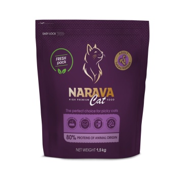 Narava High Premium Cat - Hrana uscata pentru pisici - Curcan - 1.5kg